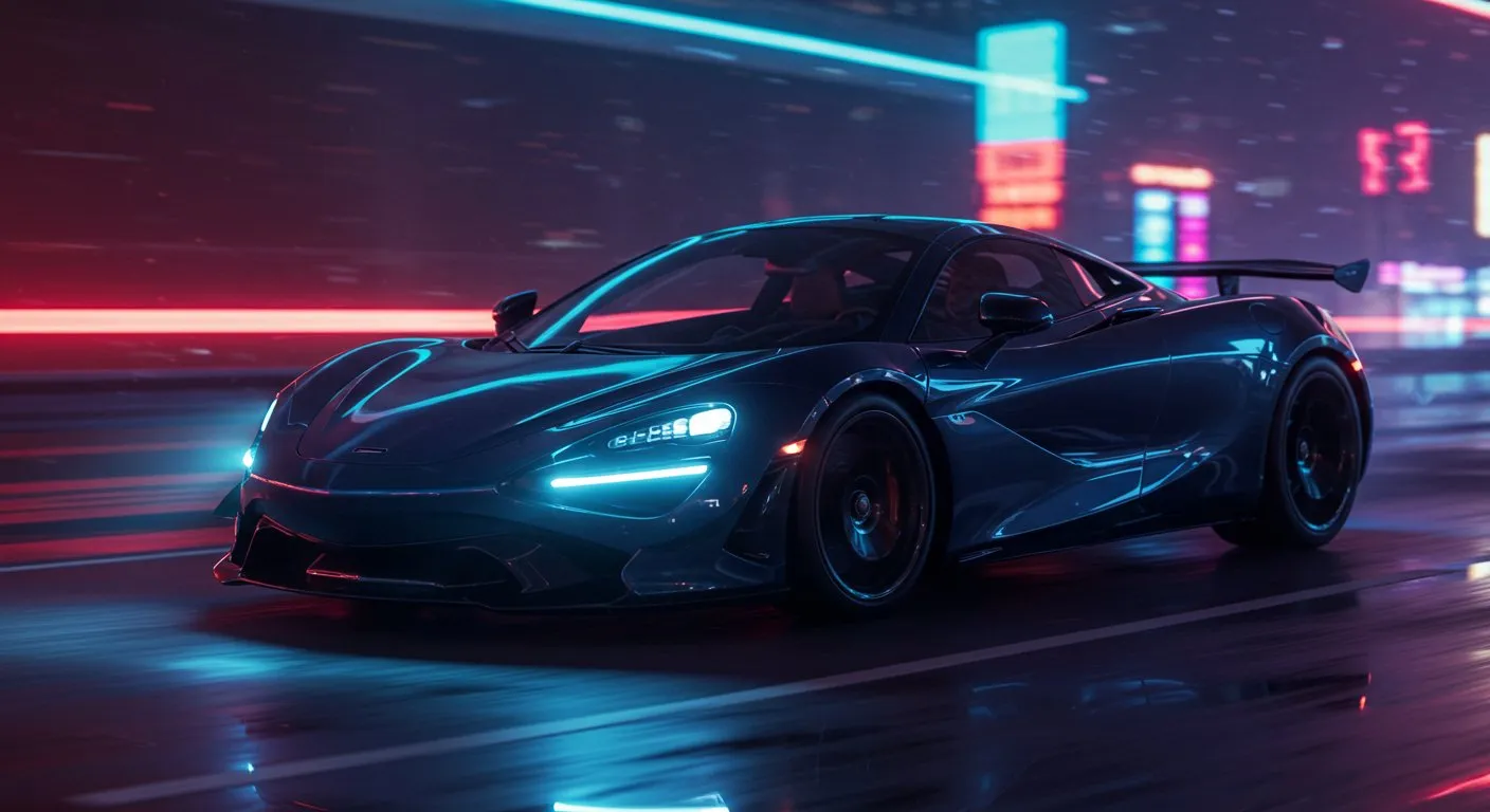 Advanced electric powertrain system - A detailed view of the sophisticated electric drivetrain components